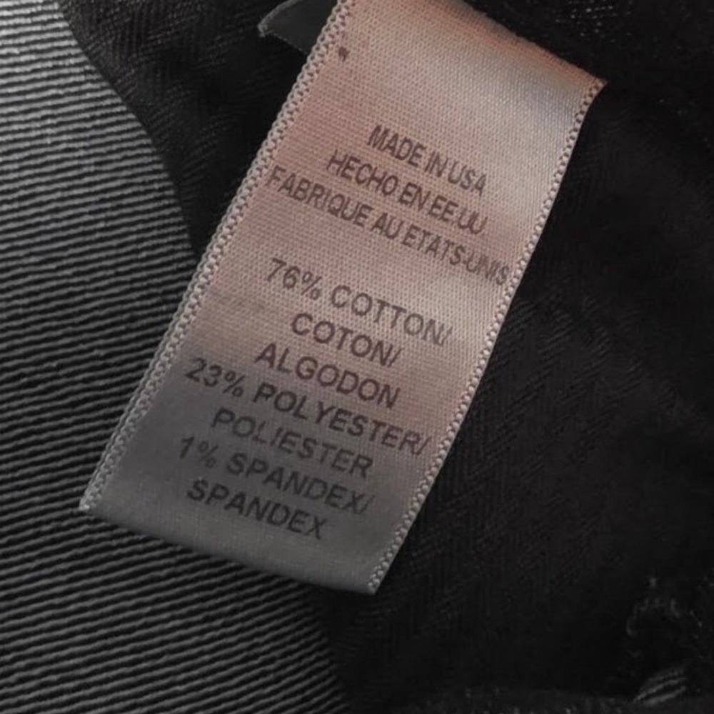 Lucky Brand Charlie Skinny Jeans‎ Womens 2 26 Black Denim Made in USA Low Rise - Picture 5 of 10